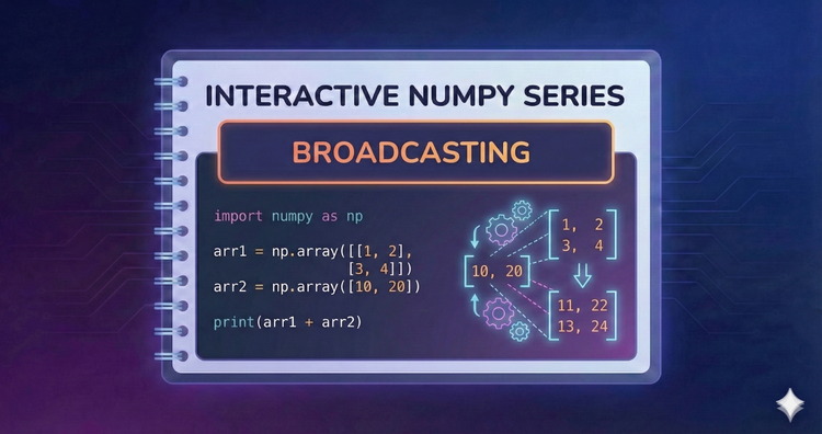 Interactive NumPy Series - Broadcasting