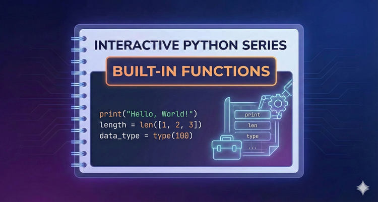 Interactive Python Series - Built-in Functions