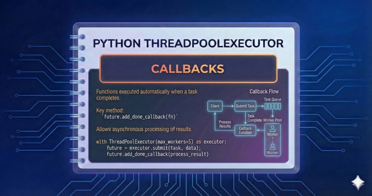 Python ThreadPoolExecutor - Callbacks