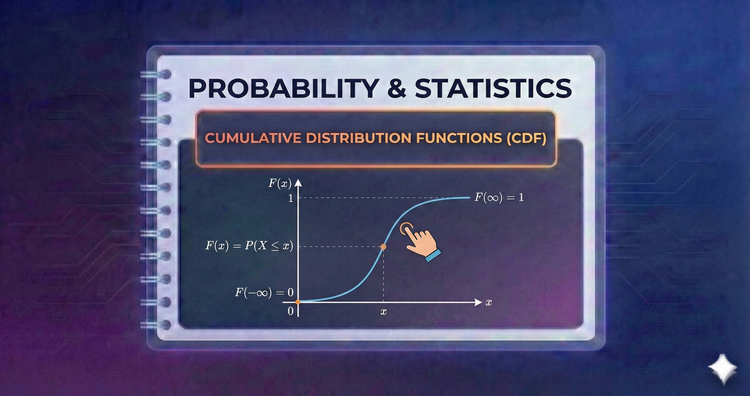Probability & Statistics - Cumulative Distribution Functions (CDF)