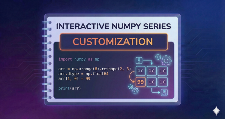 Interactive NumPy Series - Customization