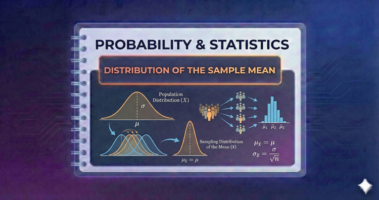 Probability & Statistics - Distribution of the Sample Mean