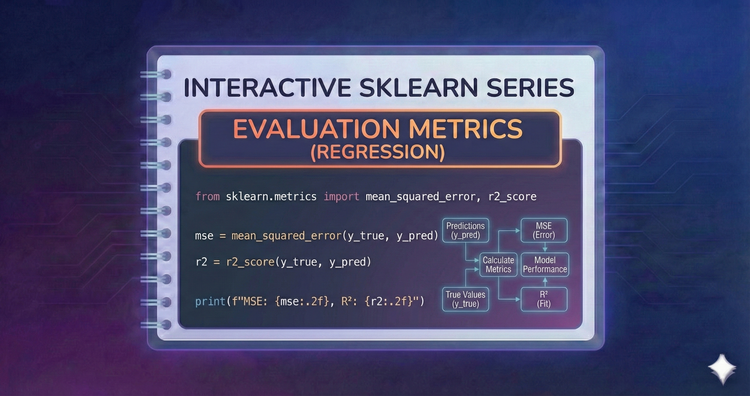 Interactive SkLearn Series - Evaluation Metrics (Regression)