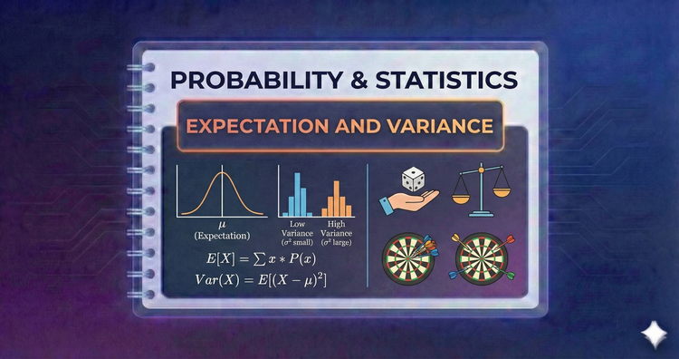 Probability & Statistics - Expectation and Variance
