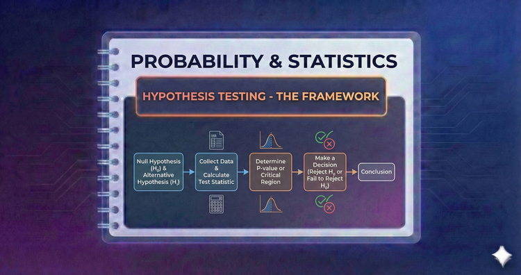 Probability & Statistics - Hypothesis Testing - The Framework