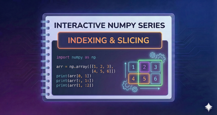 Interactive NumPy Series - Indexing and Slicing