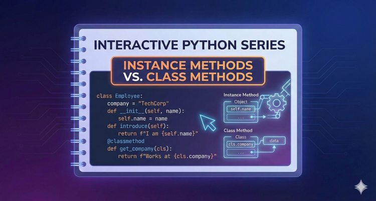 Interactive Python Series - Instance Methods vs. Class Methods