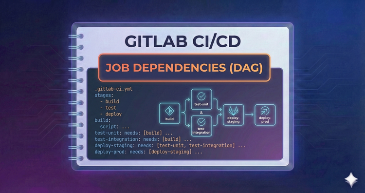Gitlab CI/CD - Job Dependencies (DAG)