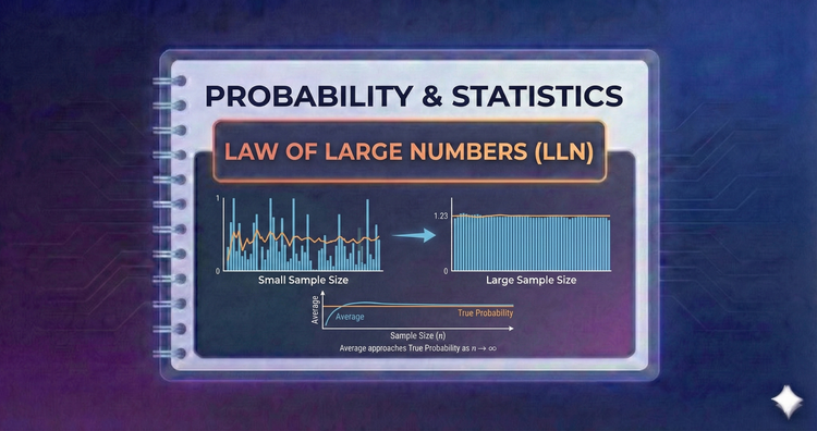 Probability & Statistics - Law of Large Numbers (LLN)