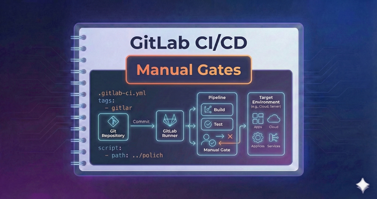 Gitlab CI/CD - Manual Gates