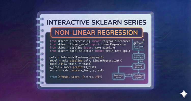Interactive SkLearn Series - Non-Linear Regression
