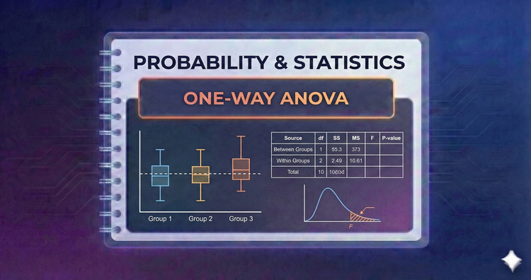 Probability & Statistics - One-Way ANOVA