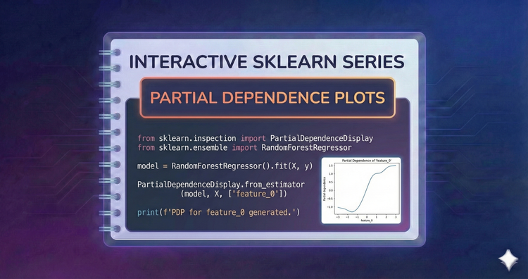 Interactive SkLearn Series - Partial Dependence Plots