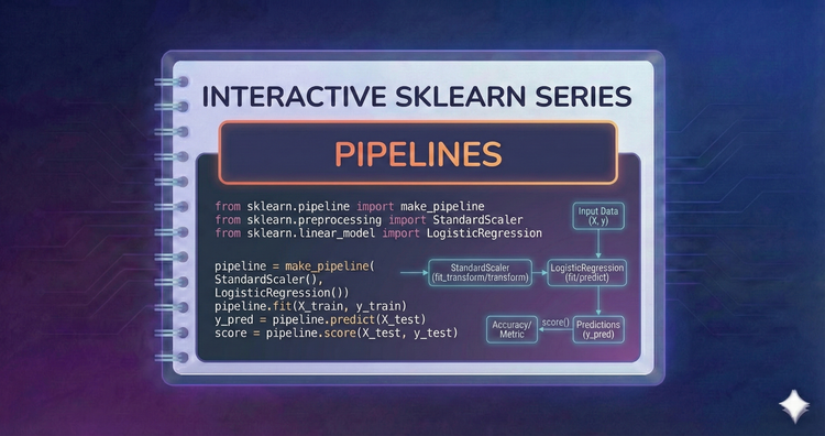 Interactive SkLearn Series - Pipelines