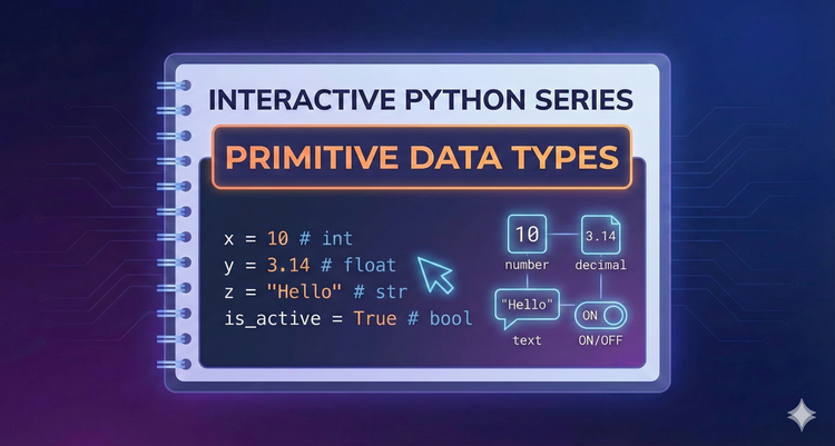 Interactive Python Series - Primitive Data Types