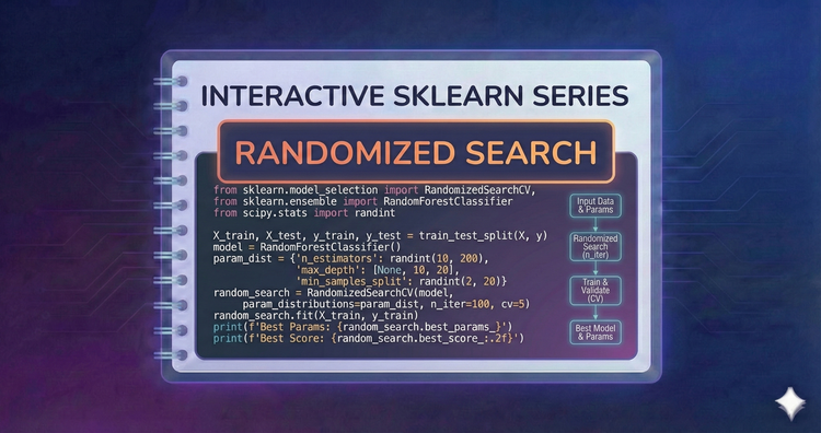 Interactive SkLearn Series - Randomized Search