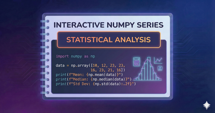 Interactive NumPy Series - Statistical Analysis