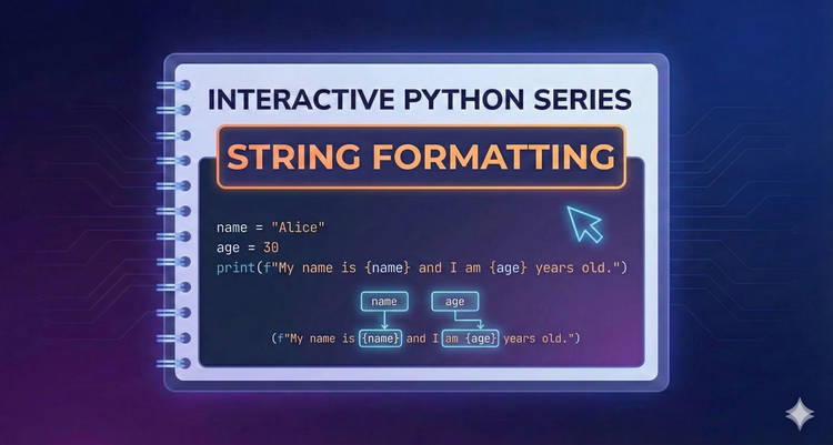Interactive Python Series - String Formatting