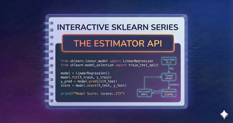 Interactive SkLearn Series - The Estimator API