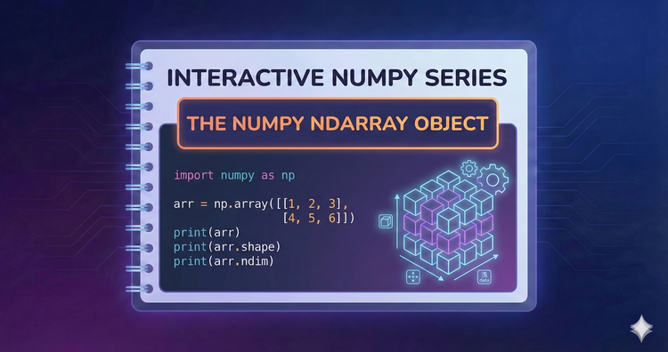 Interactive NumPy Series - The NumPy ndarray Object