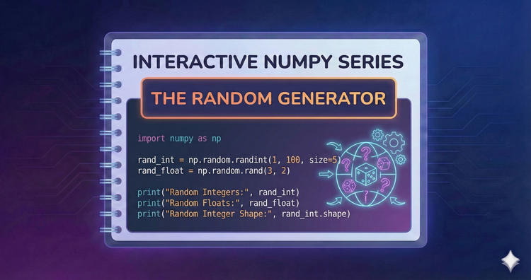 Interactive NumPy Series - The Random Generator