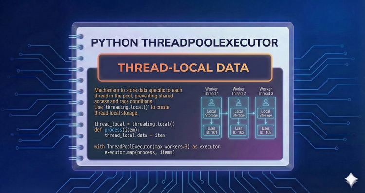 Python ThreadPoolExecutor - Thread-Local Data