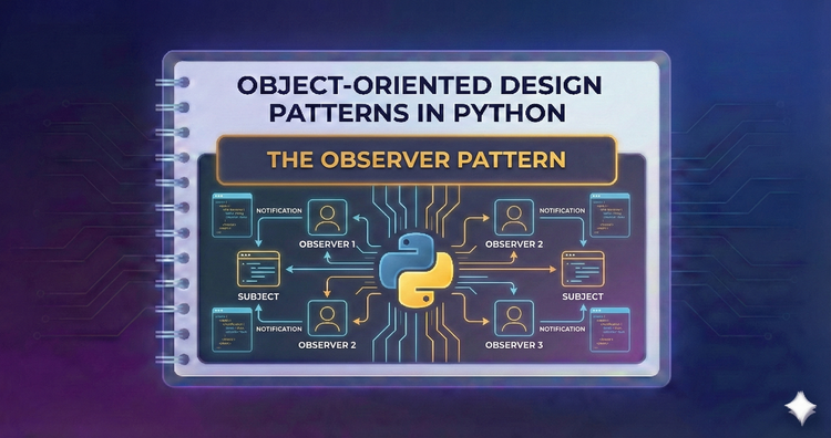 Object-Oriented Design Patterns in Python - The Observer Pattern