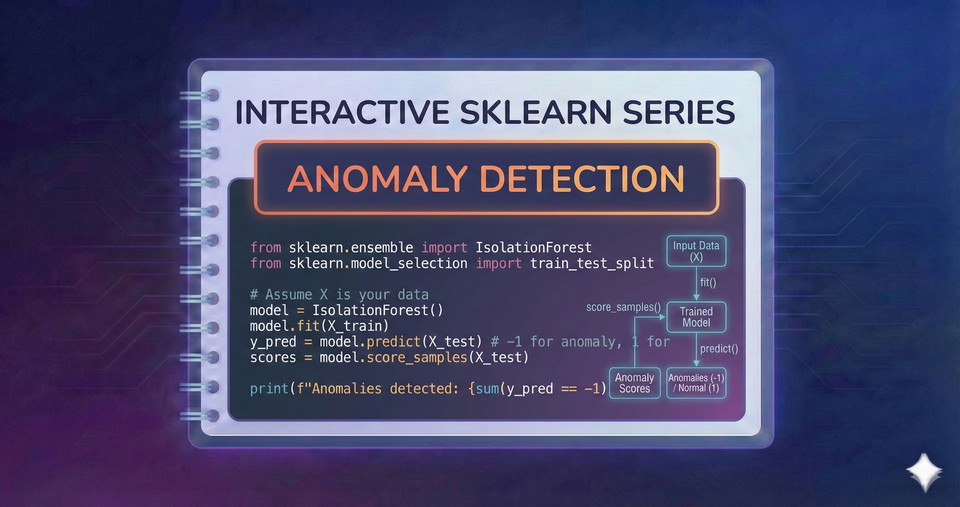 Interactive SkLearn Series - Anomaly Detection