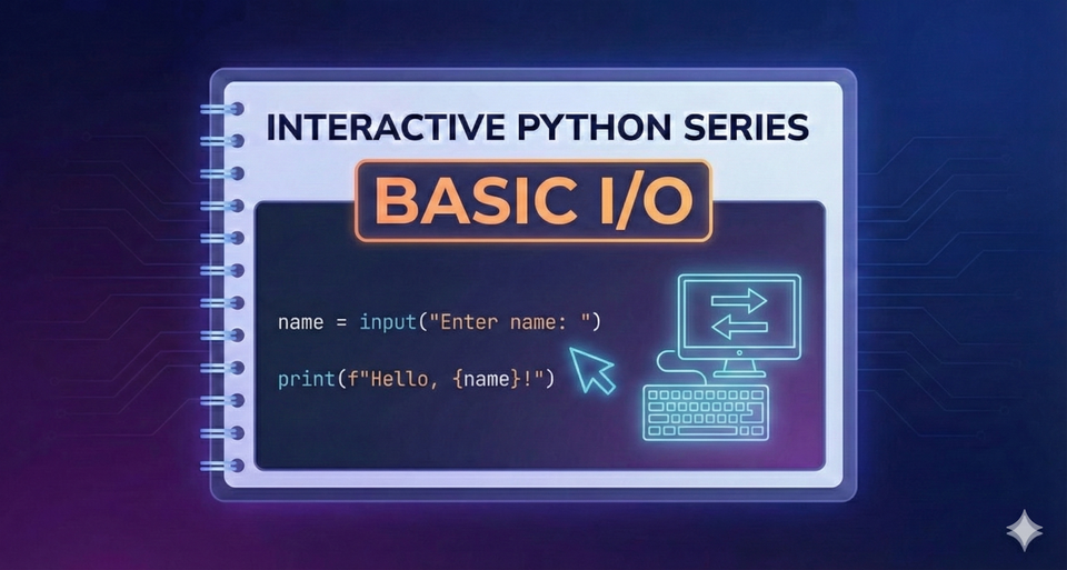 Interactive Python Series - Basic I/O