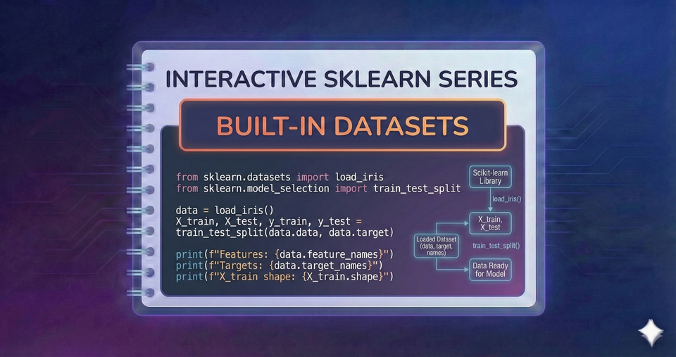 Interactive SkLearn Series - Built-in Datasets