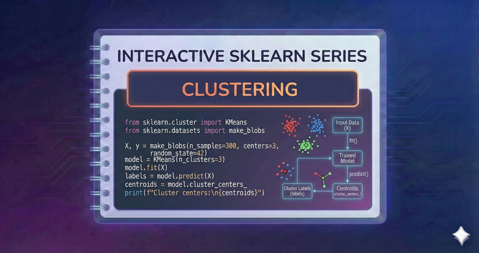 Interactive SkLearn Series - Clustering
