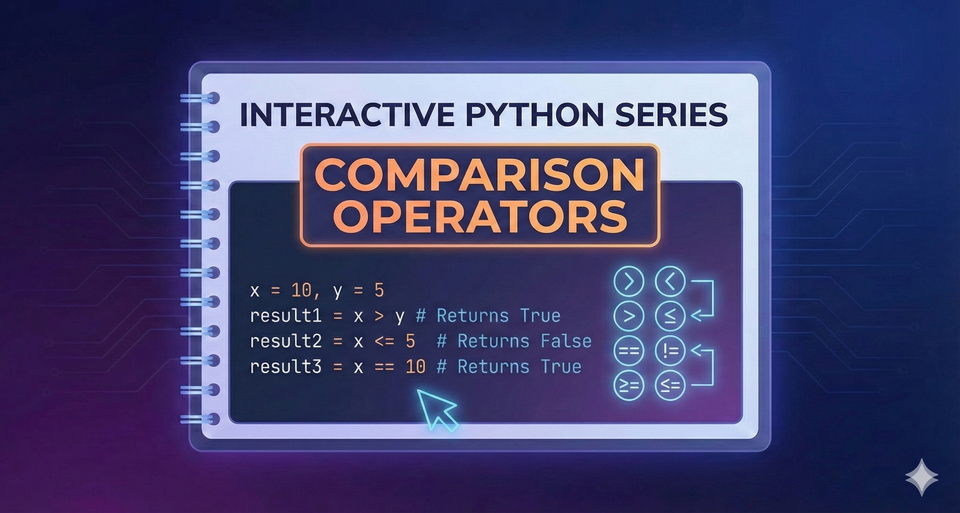Interactive Python Series - Comparison Operators