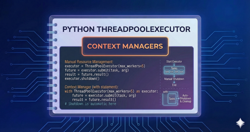 Python ThreadPoolExecutor - Context Managers
