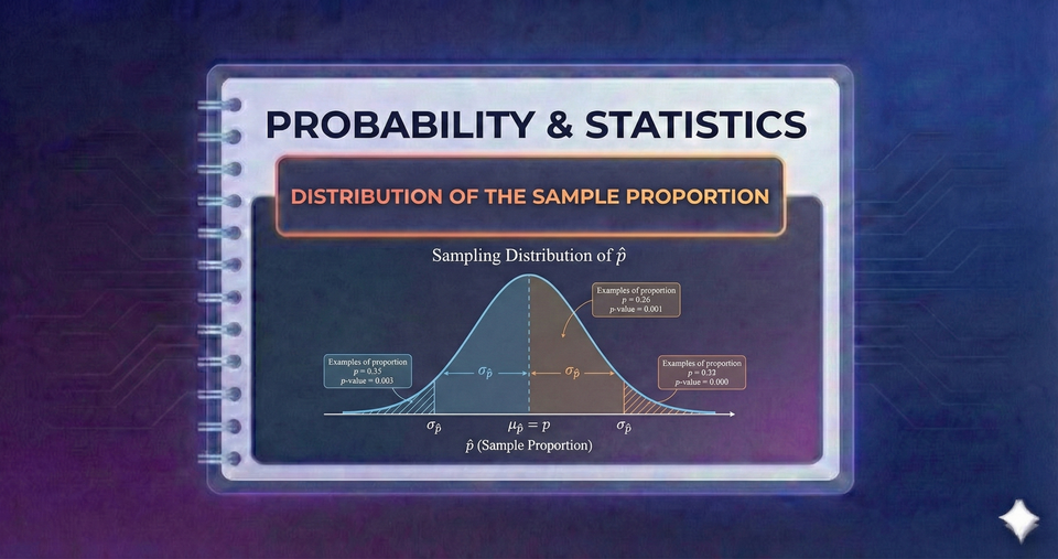 Probability & Statistics - Distribution of the Sample Proportion