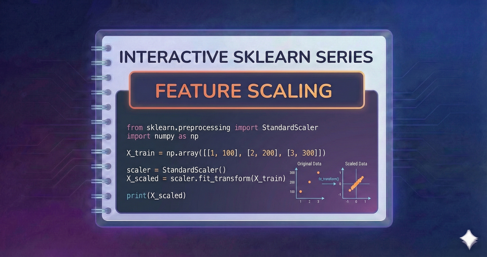 Interactive SkLearn Series - Feature Scaling
