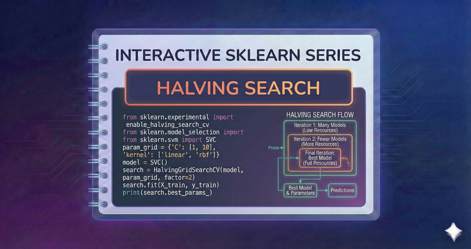 Interactive SkLearn Series - Halving Search