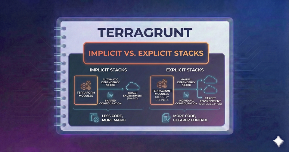 Terragrunt - Implicit vs. Explicit Stacks