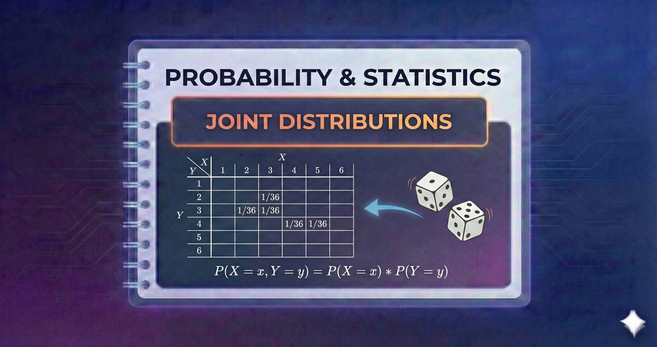 Probability & Statistics - Joint Distributions