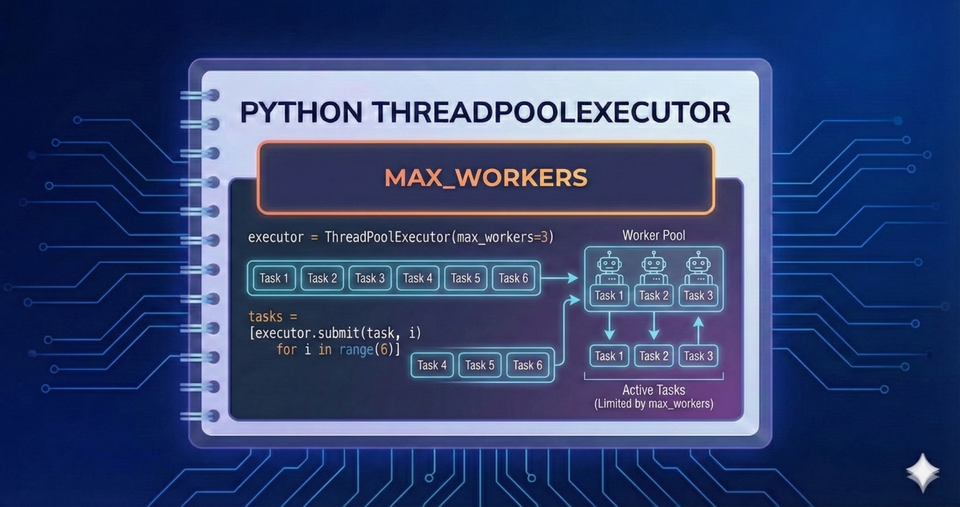 Python ThreadPoolExecutor - max_workers
