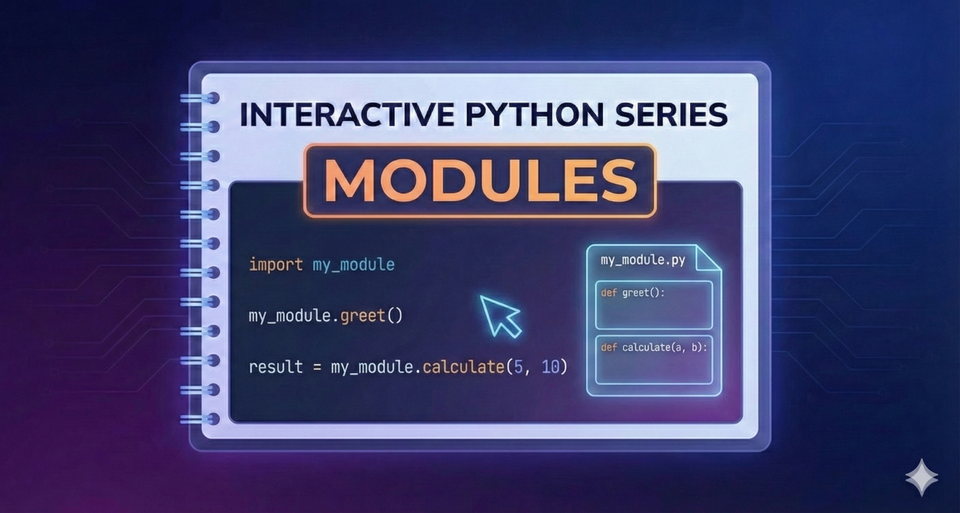 Interactive Python Series - Modules