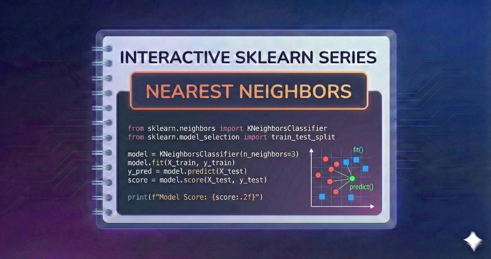Interactive SkLearn Series - Nearest Neighbors