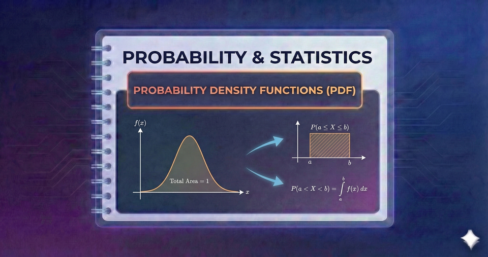 Probability & Statistics - Probability Density Functions (PDF)