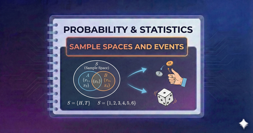 Probability & Statistics - Sample Spaces and Events