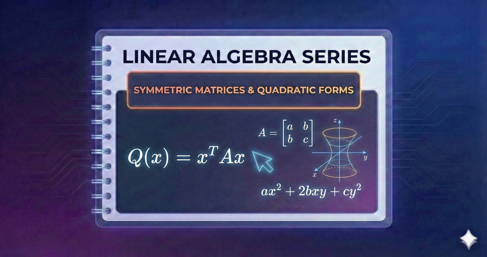 Linear Algebra Series - Symmetric Matrices and Quadratic Forms