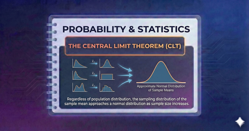 Probability & Statistics - The Central Limit Theorem (CLT)