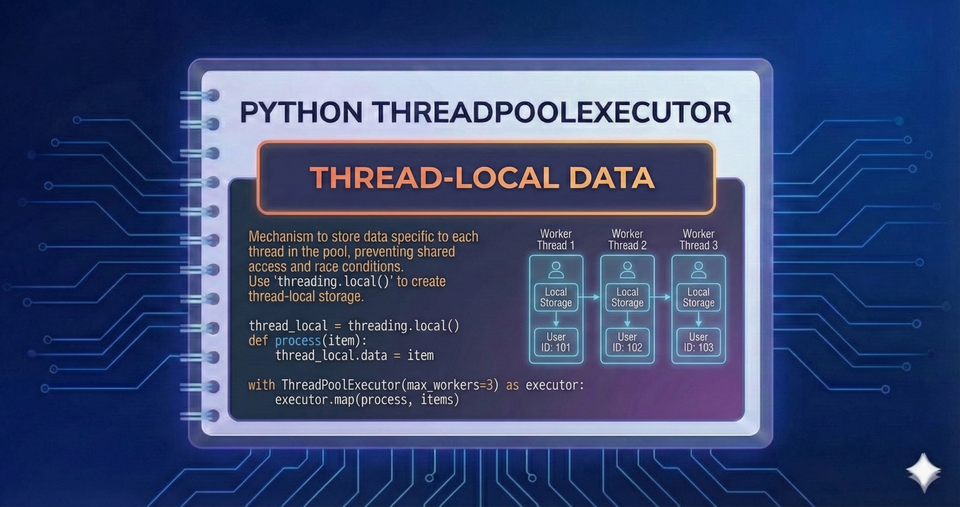 Python ThreadPoolExecutor - Thread-Local Data