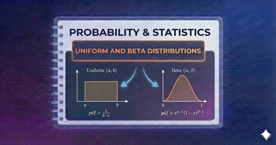 Probability & Statistics - Uniform and Beta Distributions