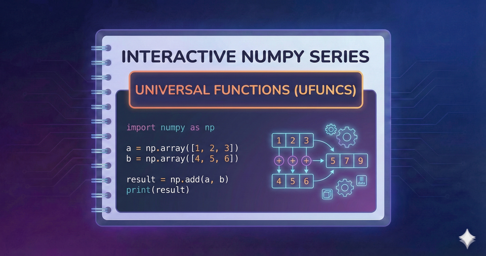 Interactive NumPy Series - Universal Functions (ufuncs)