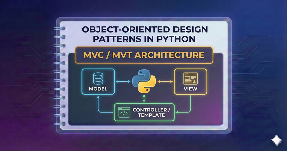 Object-Oriented Design Patterns in Python - MVC / MVT Architecture