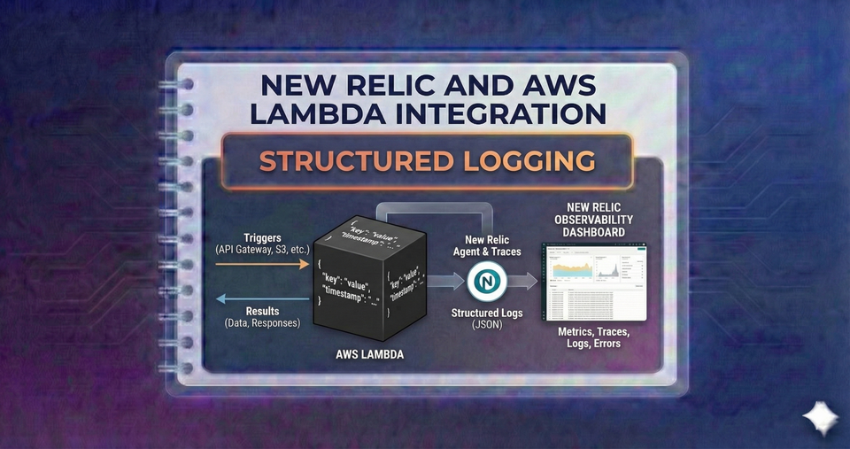 New Relic and AWS Lambda Integration - Structured Logging